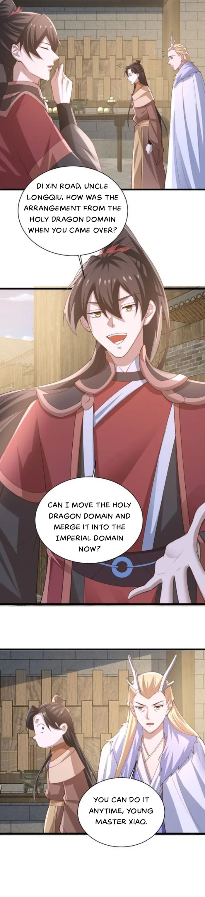 It's Over! Empress’ Husband Is Actually Invincible chapter 384 page 5
