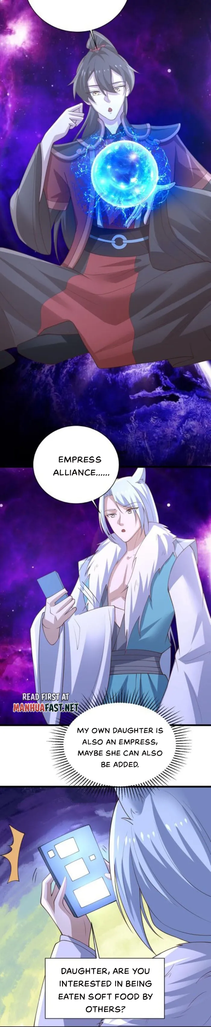 It's Over! Empress’ Husband Is Actually Invincible chapter 384 page 8