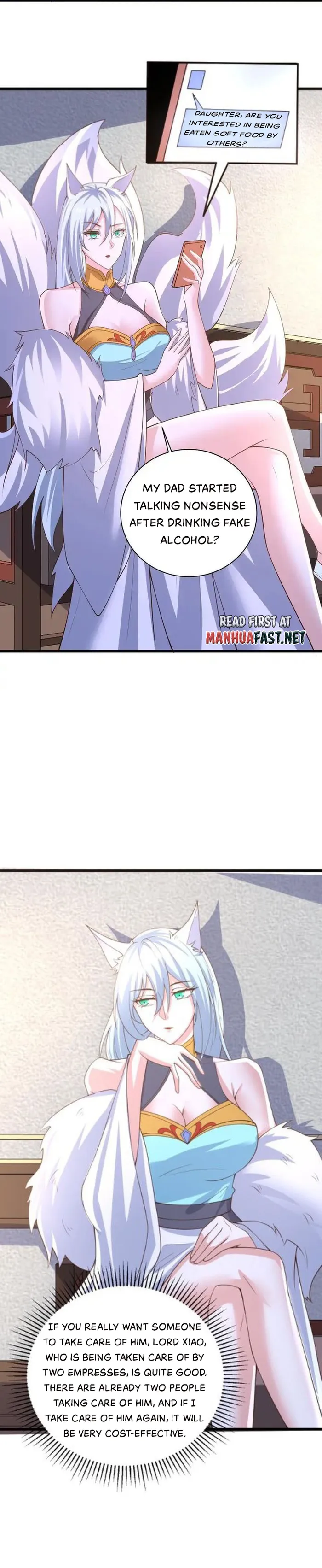 It's Over! Empress’ Husband Is Actually Invincible chapter 384 page 9