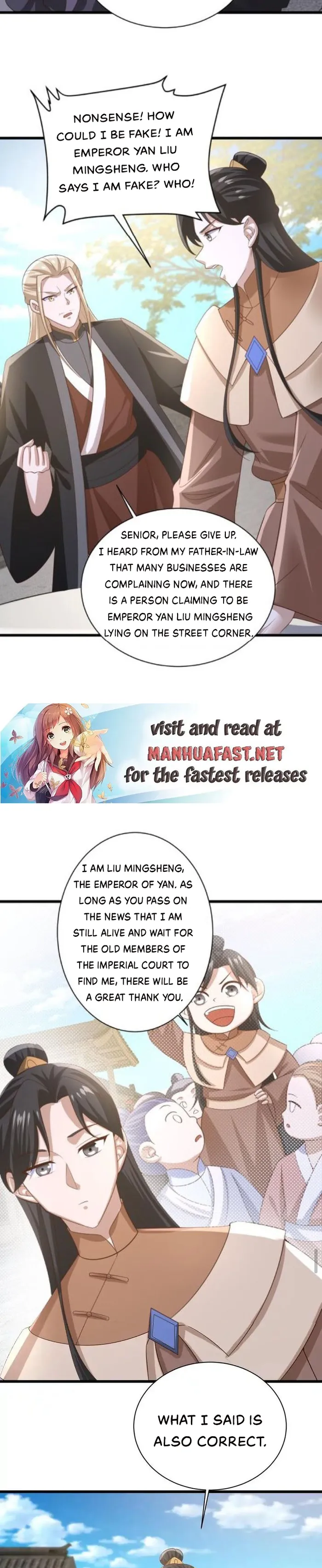 It's Over! Empress’ Husband Is Actually Invincible chapter 385 page 5