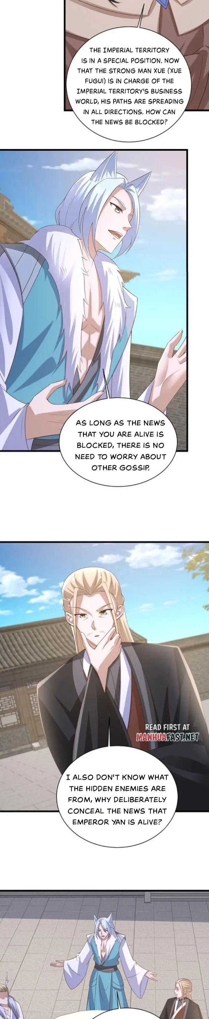 It's Over! Empress’ Husband Is Actually Invincible chapter 385 page 7
