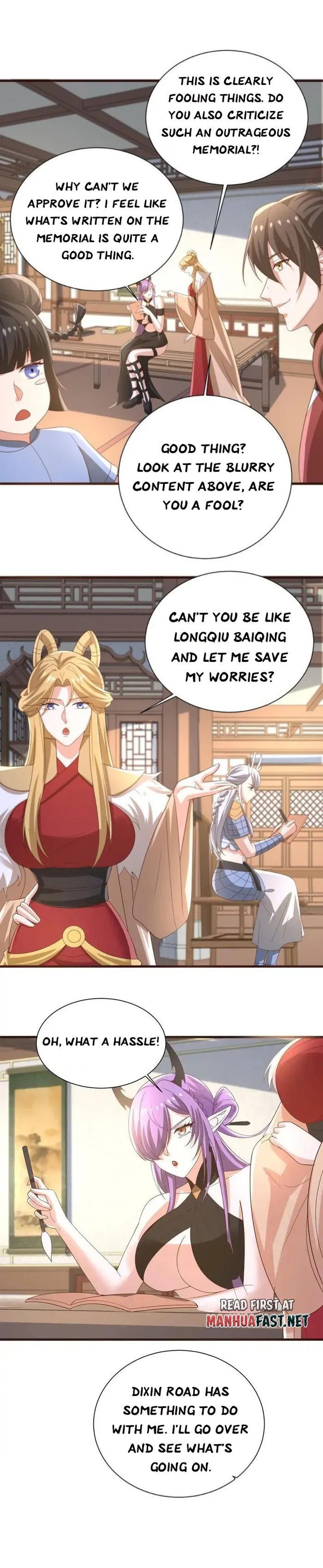 It's Over! Empress’ Husband Is Actually Invincible chapter 386 page 1
