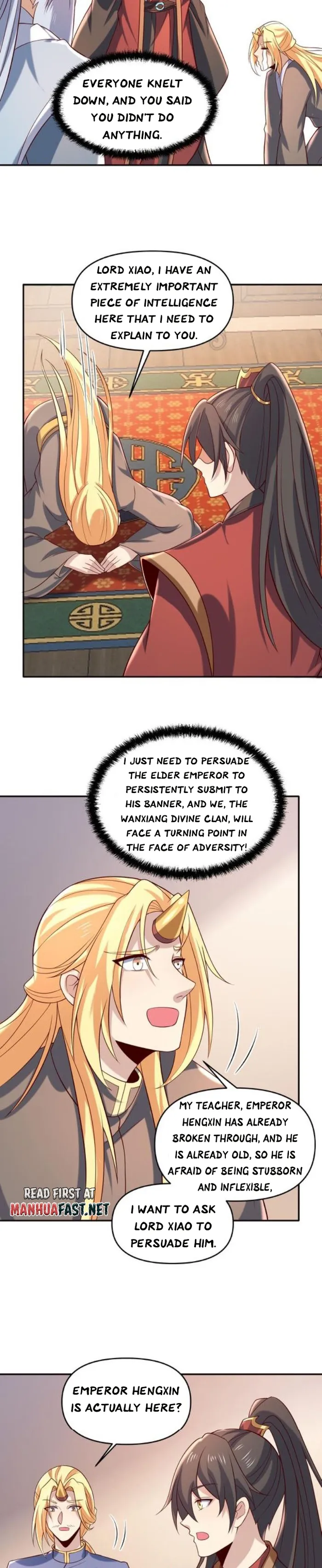 It's Over! Empress’ Husband Is Actually Invincible chapter 389 page 1