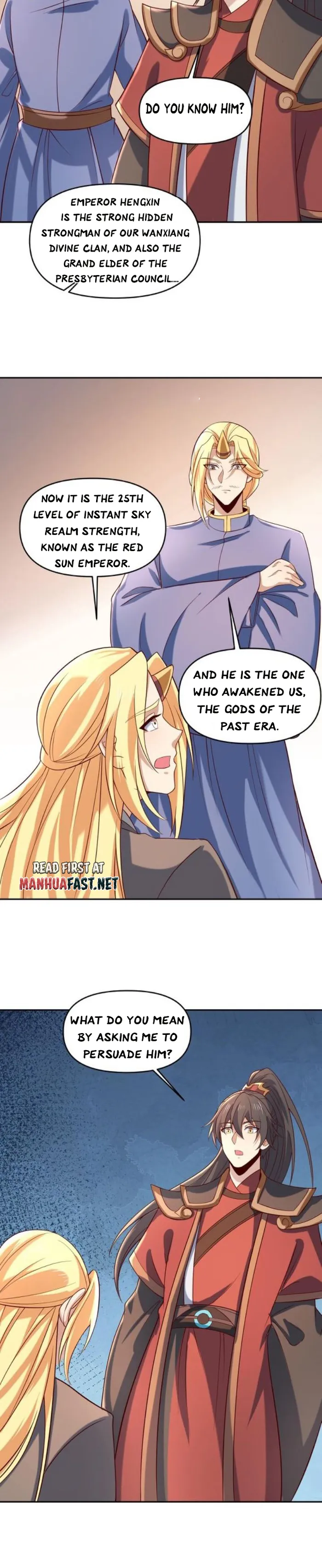 It's Over! Empress’ Husband Is Actually Invincible chapter 389 page 2