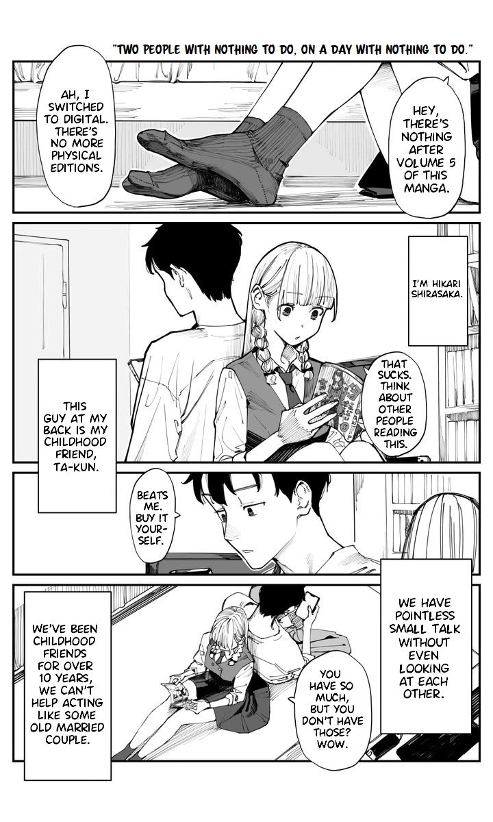 It's Quite Late, but I've Fallen in Love with My Childhood Friend chapter 1 page 1
