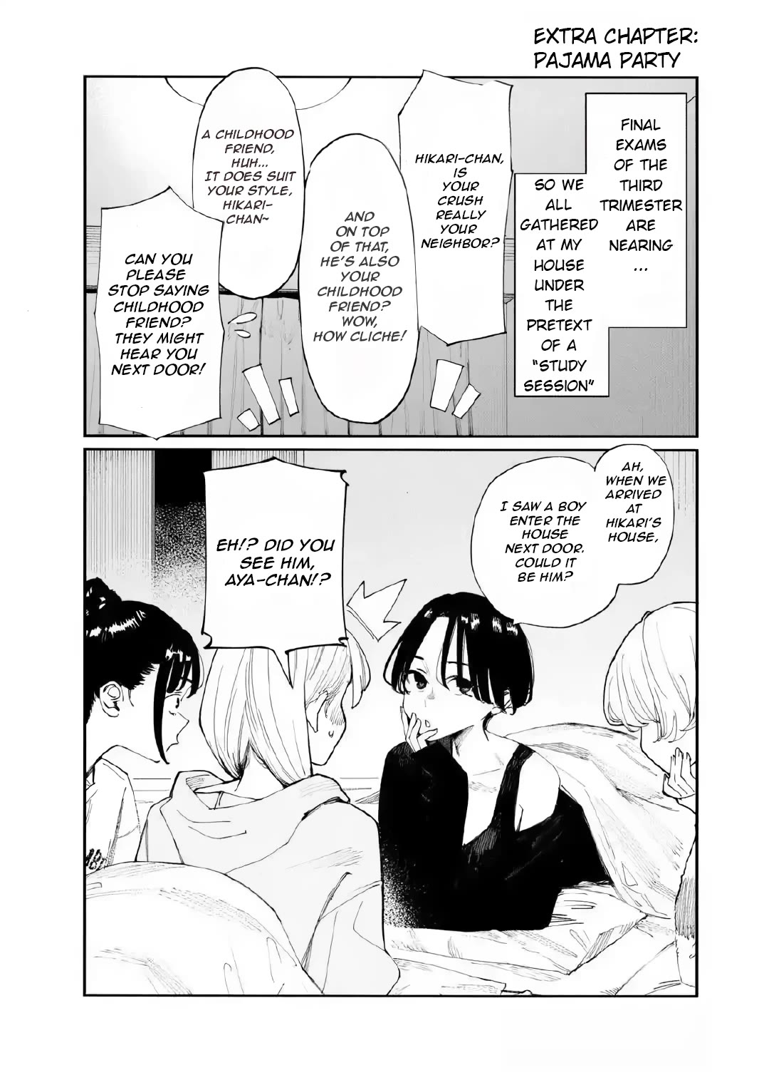 It's Quite Late, but I've Fallen in Love with My Childhood Friend chapter 18.5 page 2