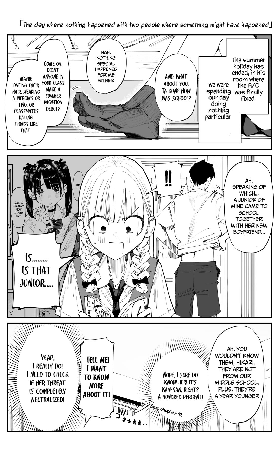 It's Quite Late, but I've Fallen in Love with My Childhood Friend chapter 18 page 1