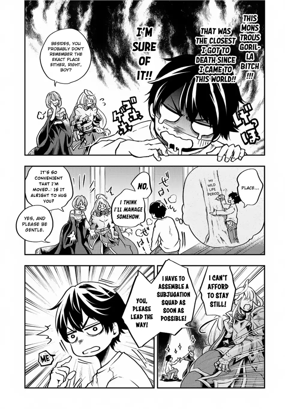 It's Sudden, but I came to Another World! But i hope to live Safely chapter 1 page 27