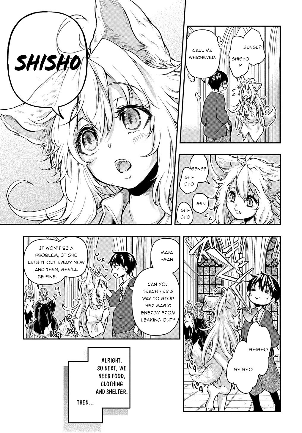 It's Sudden, but I came to Another World! But i hope to live Safely chapter 13 page 12
