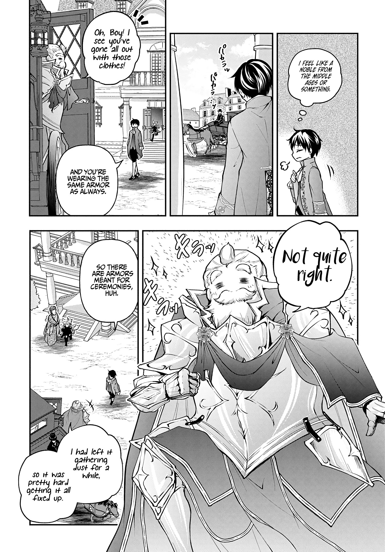 It's Sudden, but I came to Another World! But i hope to live Safely chapter 14 page 4