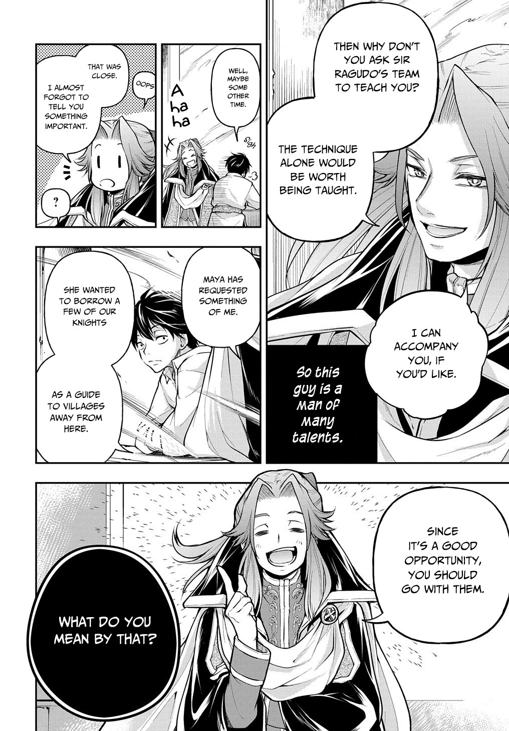 It's Sudden, but I came to Another World! But i hope to live Safely chapter 15 page 16