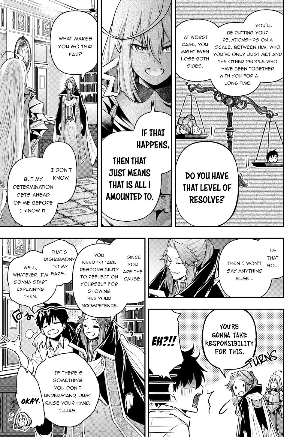 It's Sudden, but I came to Another World! But i hope to live Safely chapter 18 page 28