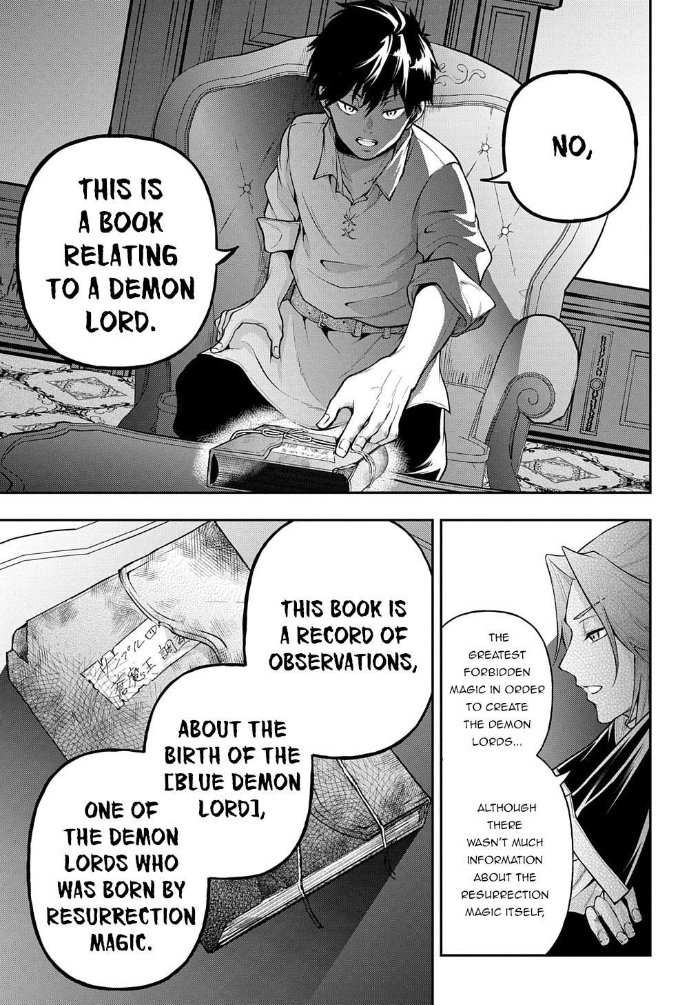 It's Sudden, but I came to Another World! But i hope to live Safely chapter 18 page 34