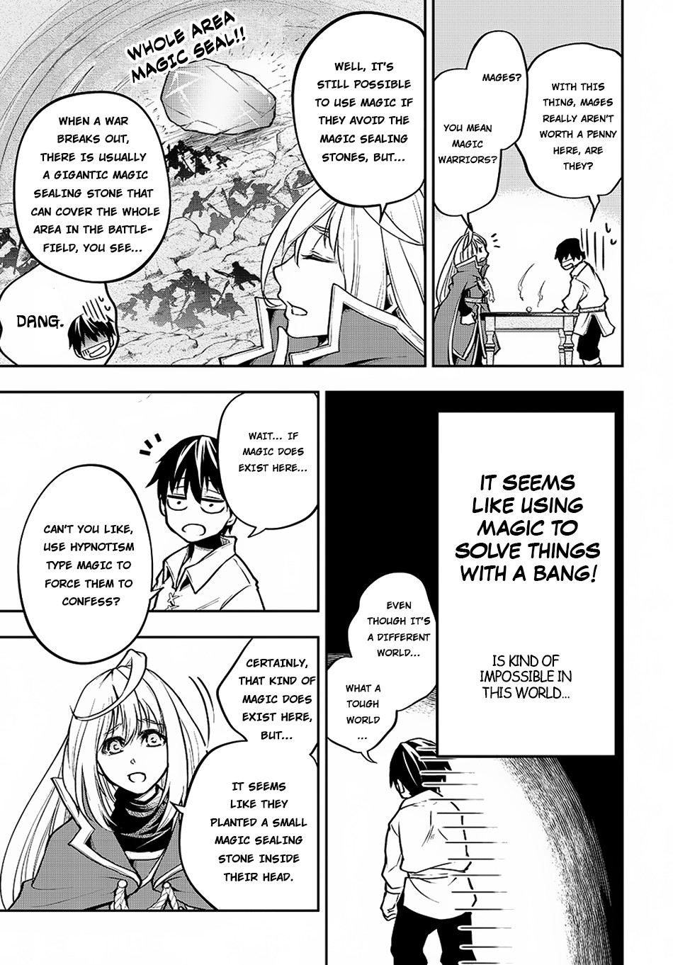 It's Sudden, but I came to Another World! But i hope to live Safely chapter 2.1 page 10