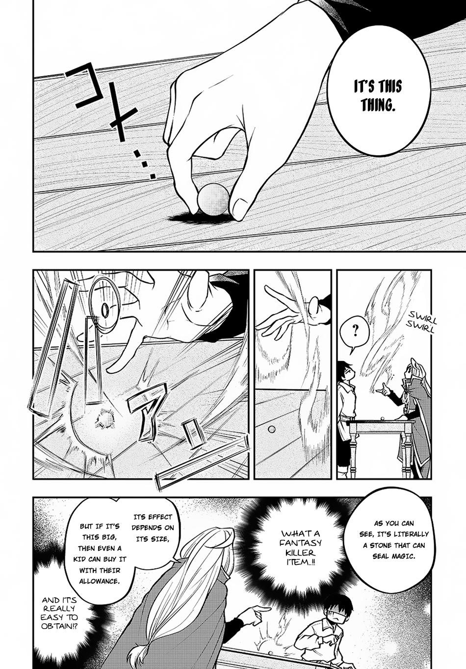 It's Sudden, but I came to Another World! But i hope to live Safely chapter 2.1 page 9