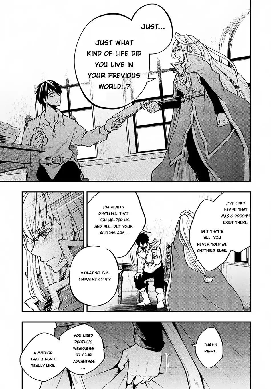 It's Sudden, but I came to Another World! But i hope to live Safely chapter 2.2 page 16