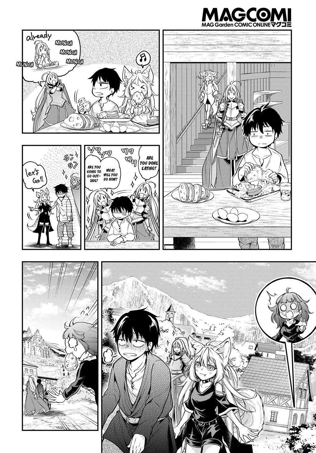 It's Sudden, but I came to Another World! But i hope to live Safely chapter 23 page 34