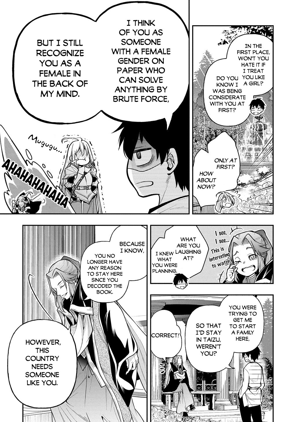 It's Sudden, but I came to Another World! But i hope to live Safely chapter 24 page 12