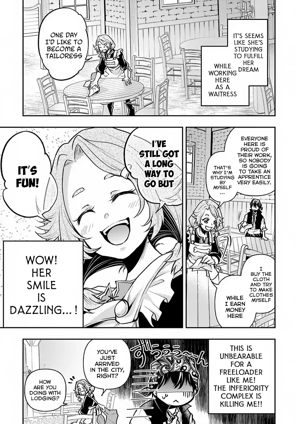 It's Sudden, but I came to Another World! But i hope to live Safely chapter 6 page 12