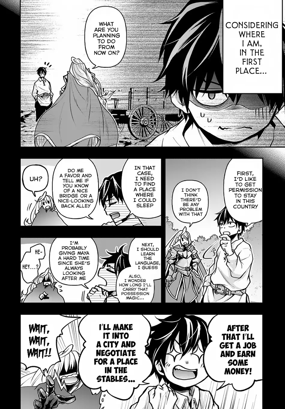 It's Sudden, but I came to Another World! But i hope to live Safely chapter 6 page 3