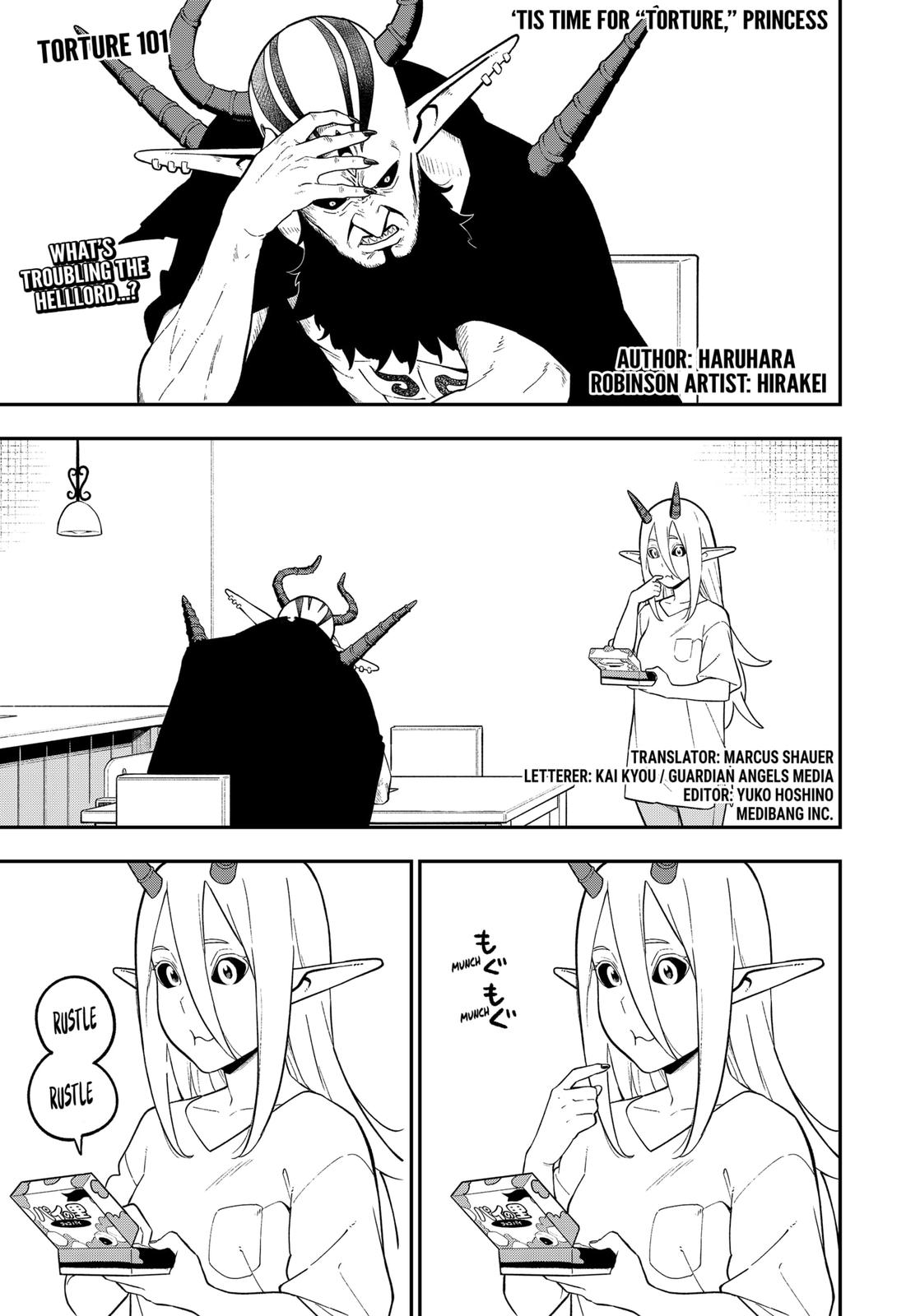 It's Time for "Interrogation", Princess! chapter 101 page 1