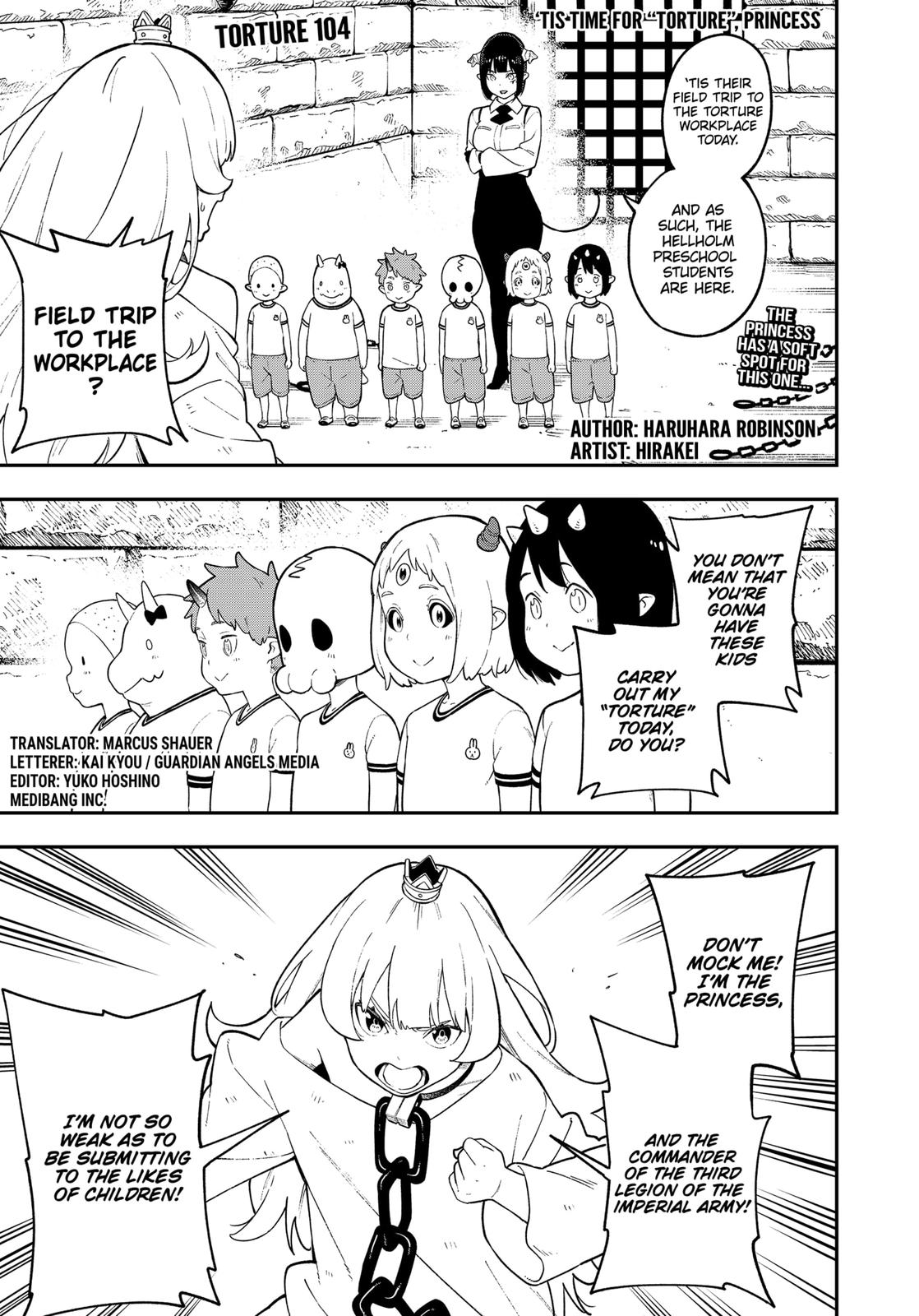 It's Time for "Interrogation", Princess! chapter 104 page 1