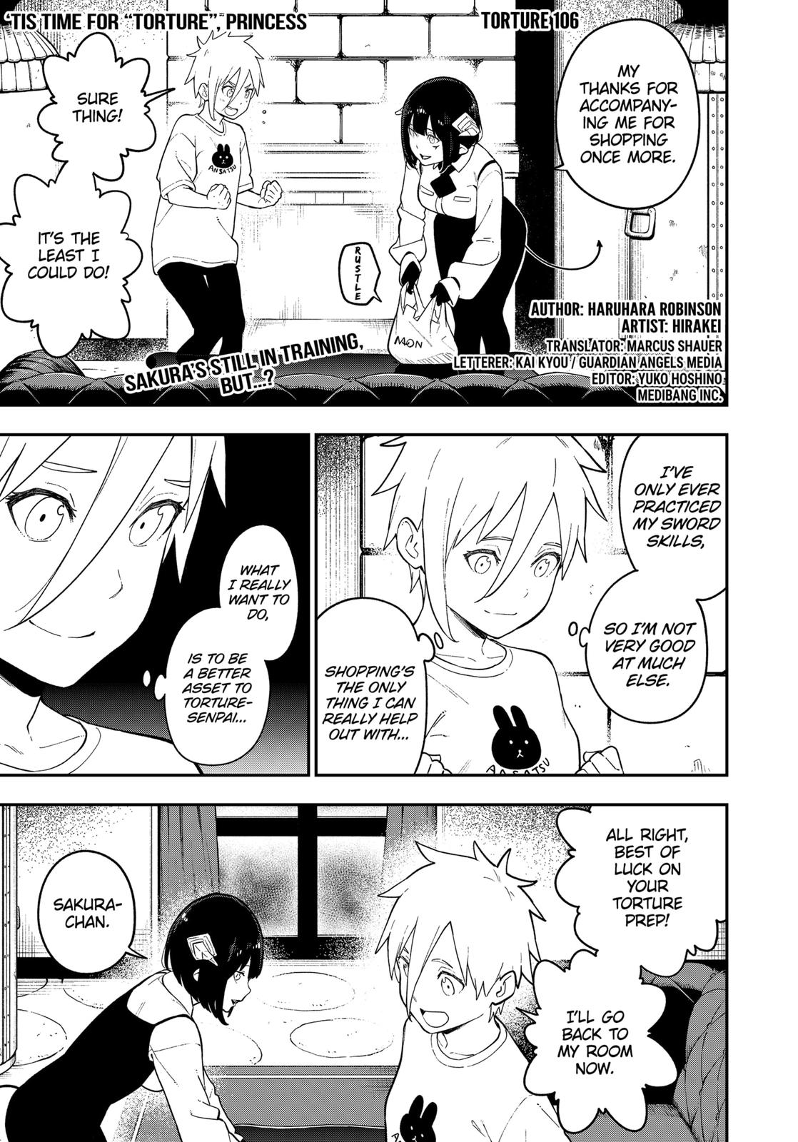 It's Time for "Interrogation", Princess! chapter 106 page 1