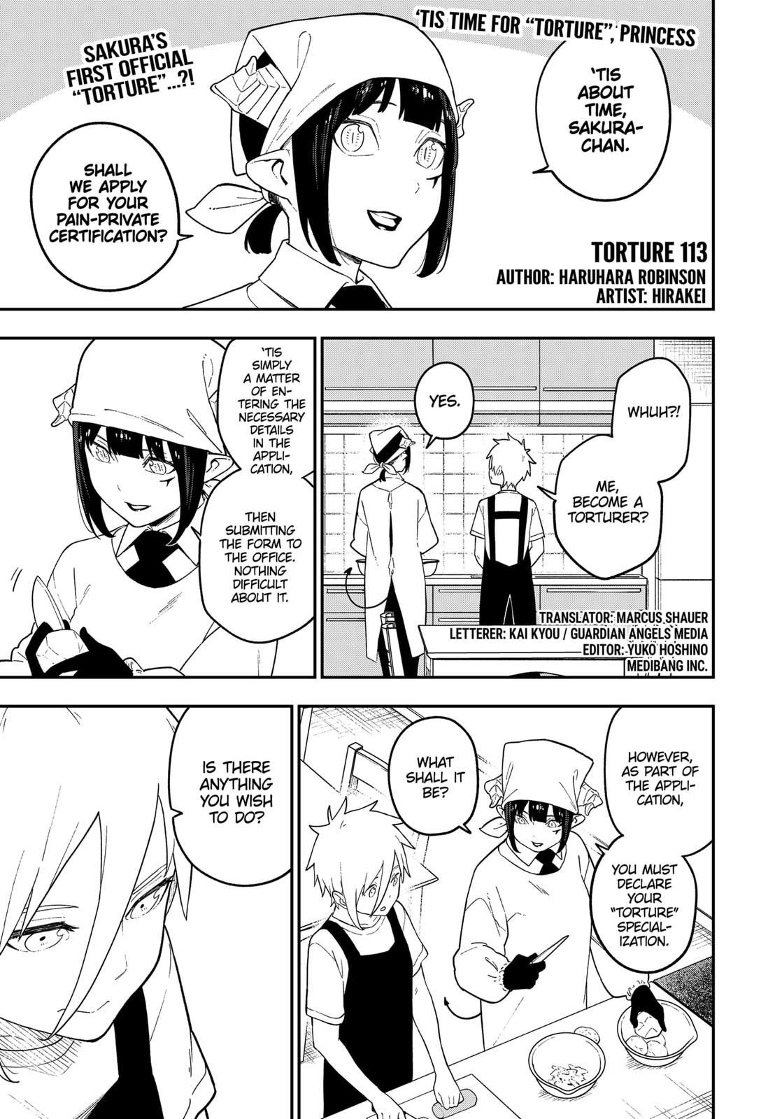 It's Time for "Interrogation", Princess! chapter 113 page 1