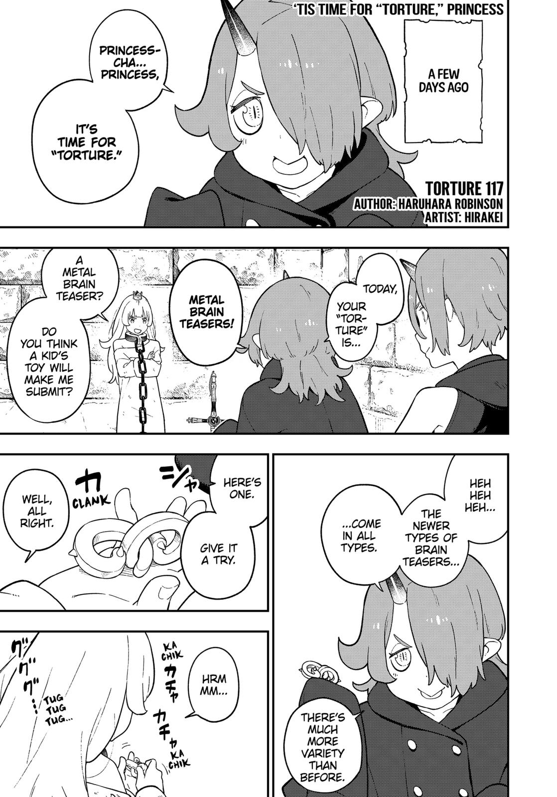 It's Time for "Interrogation", Princess! chapter 117 page 1