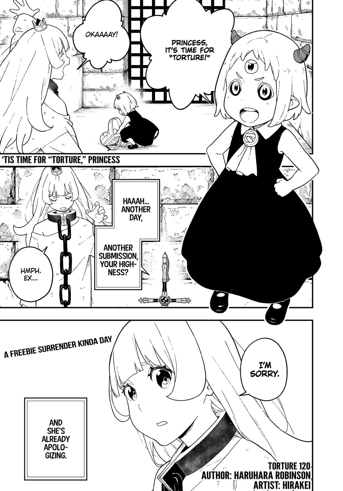 It's Time for "Interrogation", Princess! chapter 120 page 1