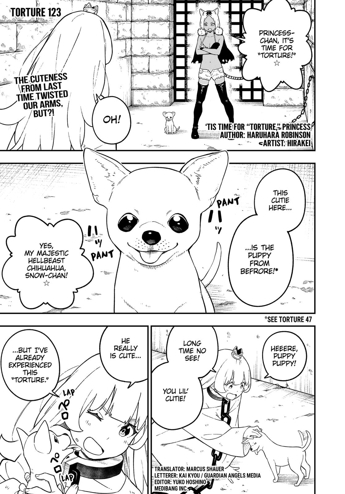 It's Time for "Interrogation", Princess! chapter 123 page 1