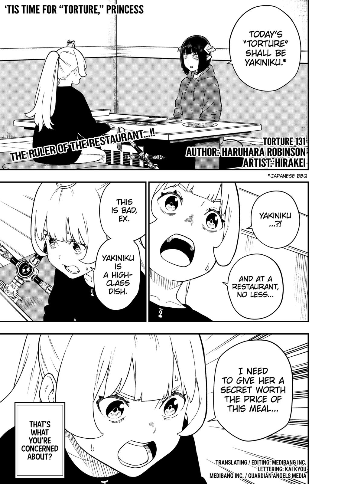 It's Time for "Interrogation", Princess! chapter 131 page 1