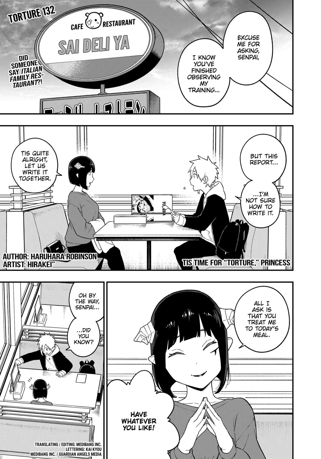 It's Time for "Interrogation", Princess! chapter 132 page 1