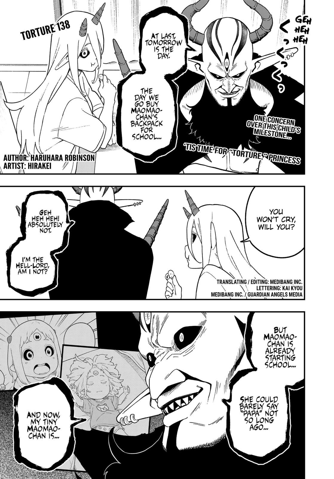 It's Time for "Interrogation", Princess! chapter 138 page 1