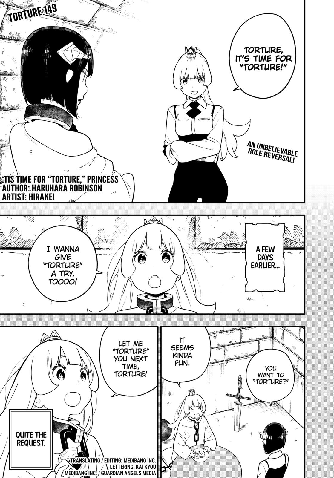 It's Time for "Interrogation", Princess! chapter 149 page 1