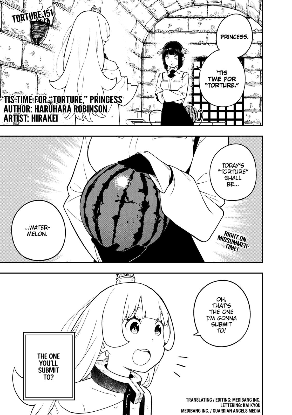 It's Time for "Interrogation", Princess! chapter 151 page 1