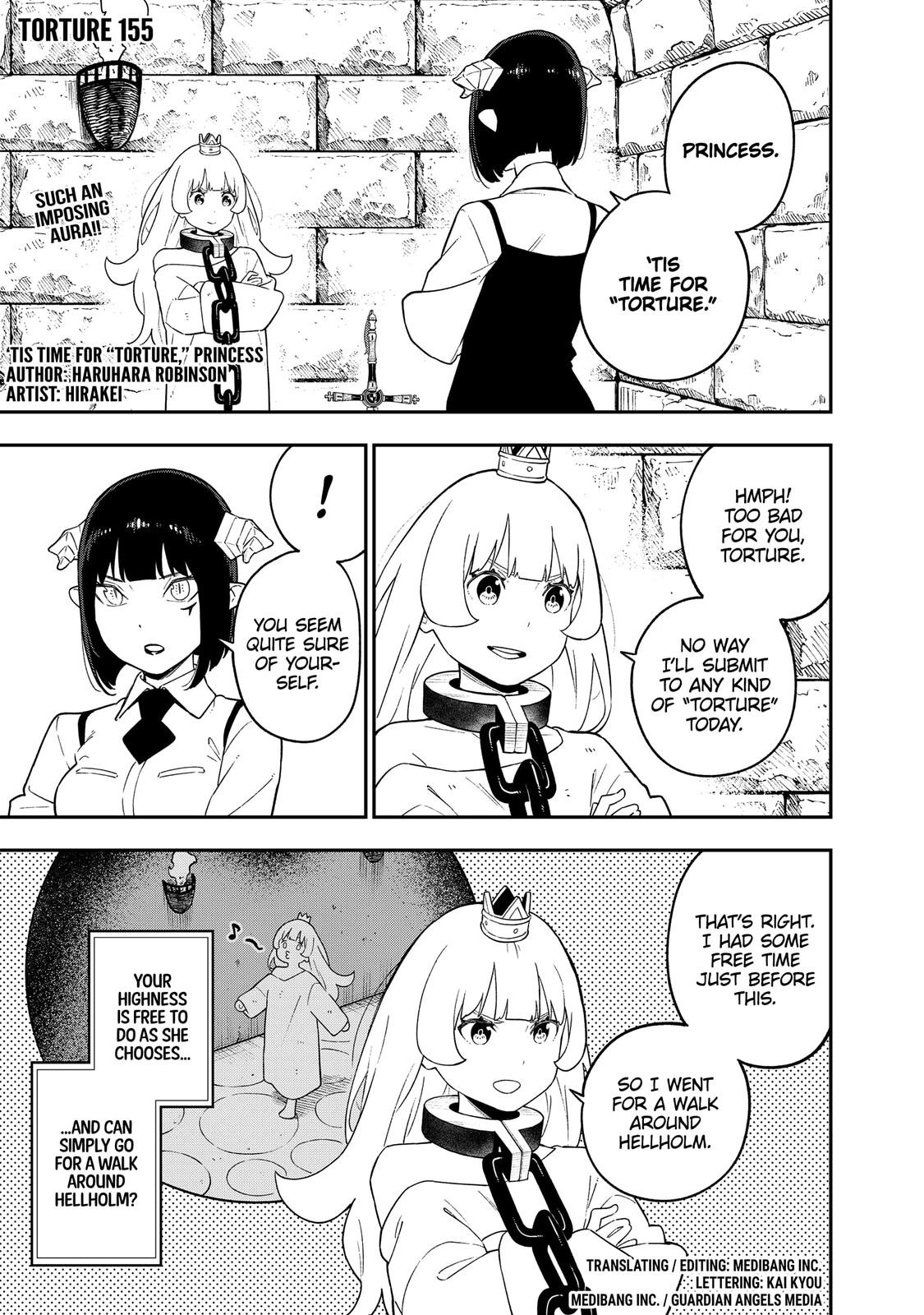 It's Time for "Interrogation", Princess! chapter 155 page 1