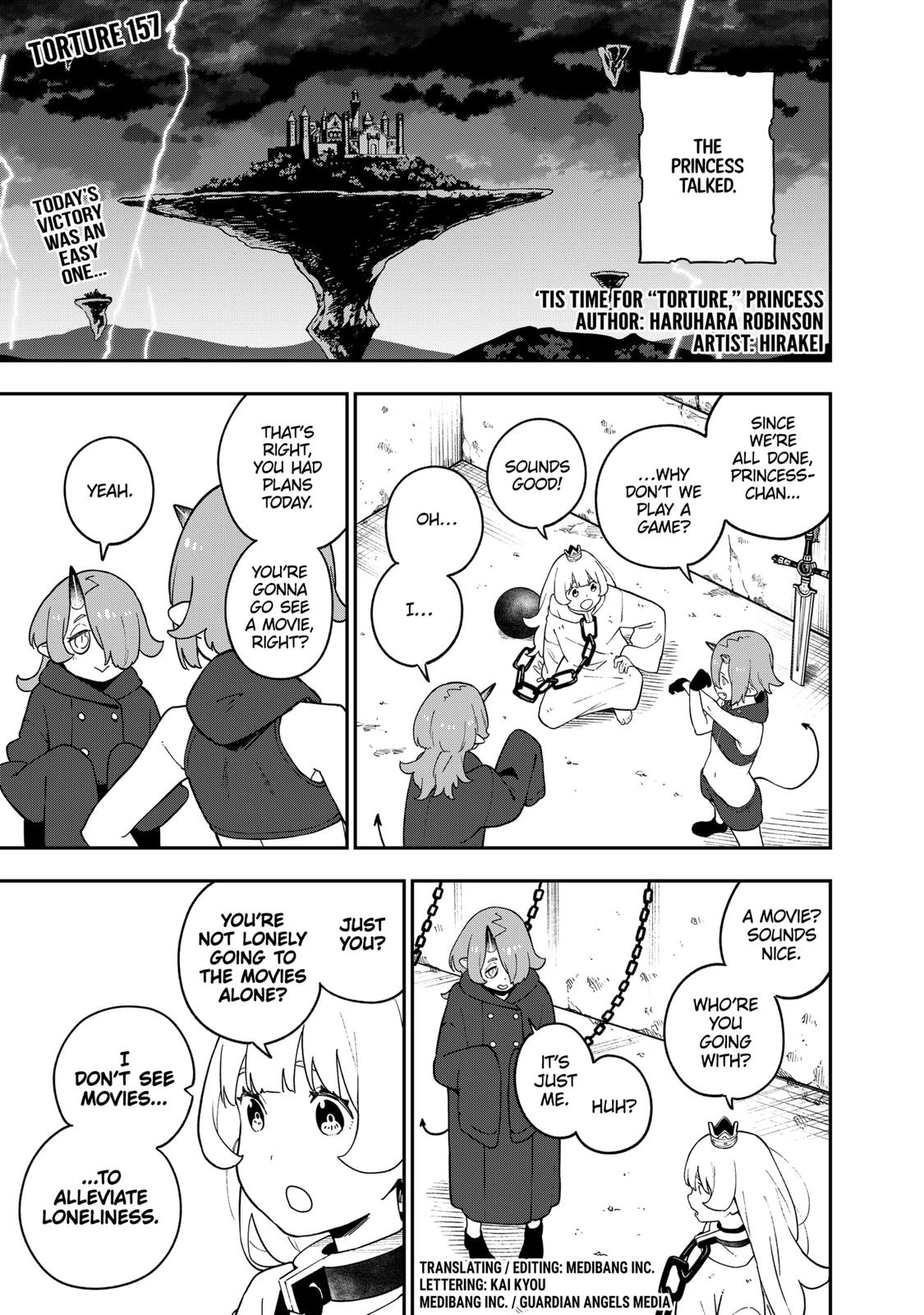 It's Time for "Interrogation", Princess! chapter 157 page 1