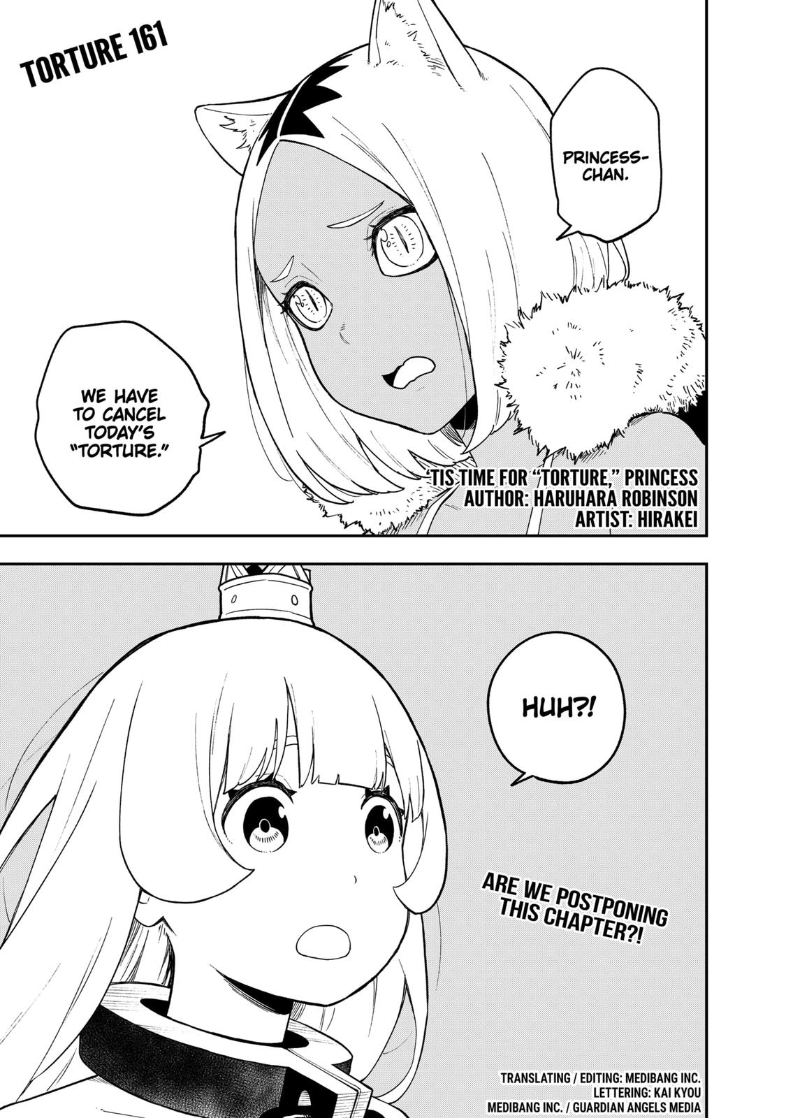 It's Time for "Interrogation", Princess! chapter 161 page 1