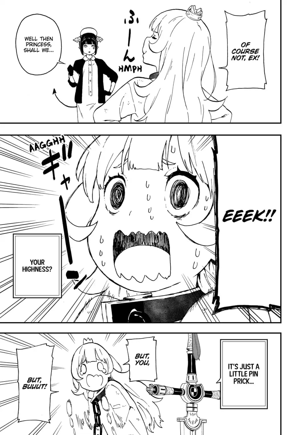It's Time for "Interrogation", Princess! chapter 19 page 5