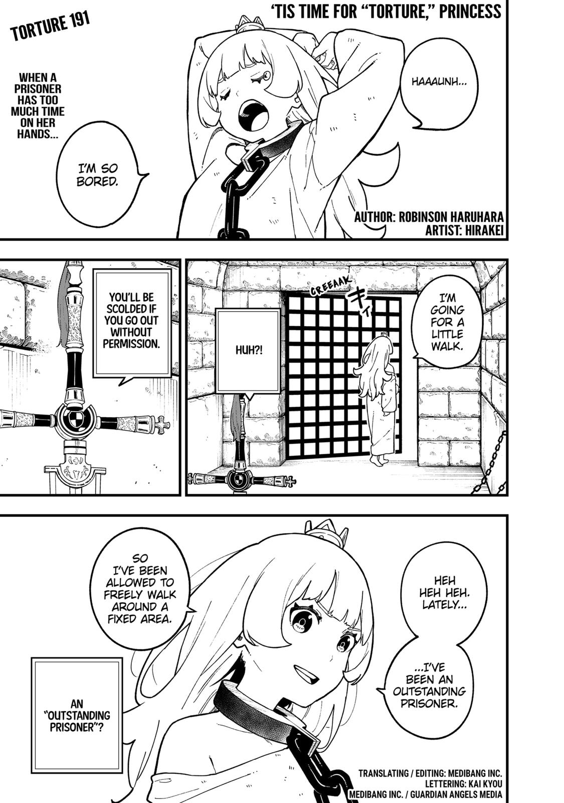 It's Time for "Interrogation", Princess! chapter 191 page 1