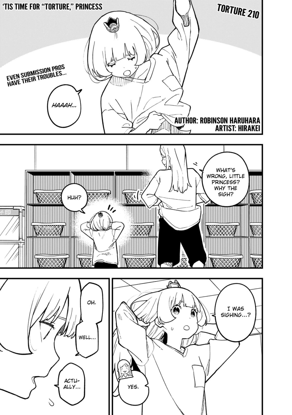 It's Time for "Interrogation", Princess! chapter 210 page 1