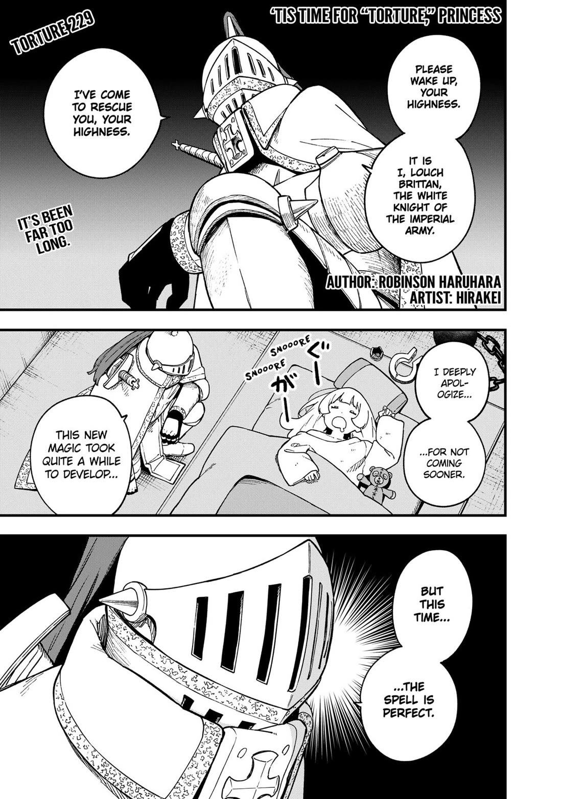 It's Time for "Interrogation", Princess! chapter 229 page 1