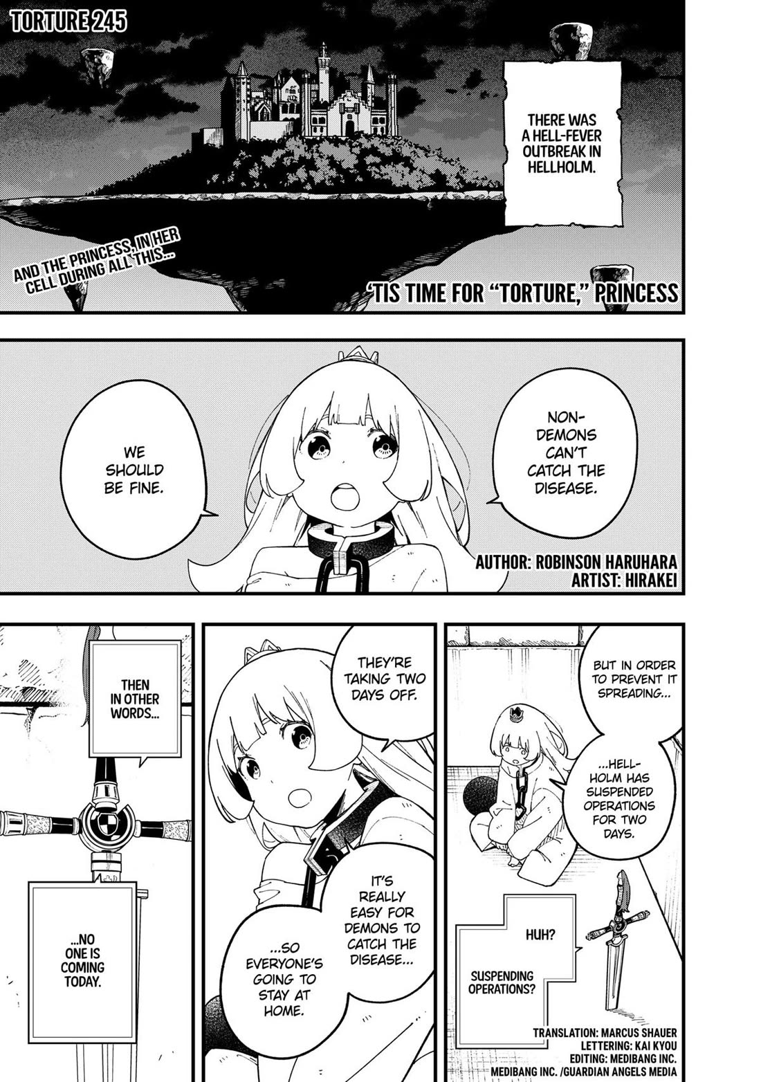 It's Time for "Interrogation", Princess! chapter 245 page 1