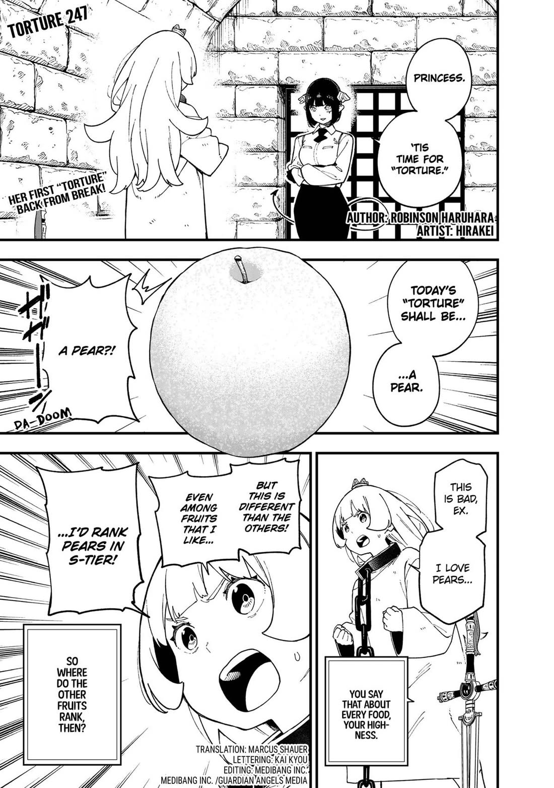 It's Time for "Interrogation", Princess! chapter 247 page 1