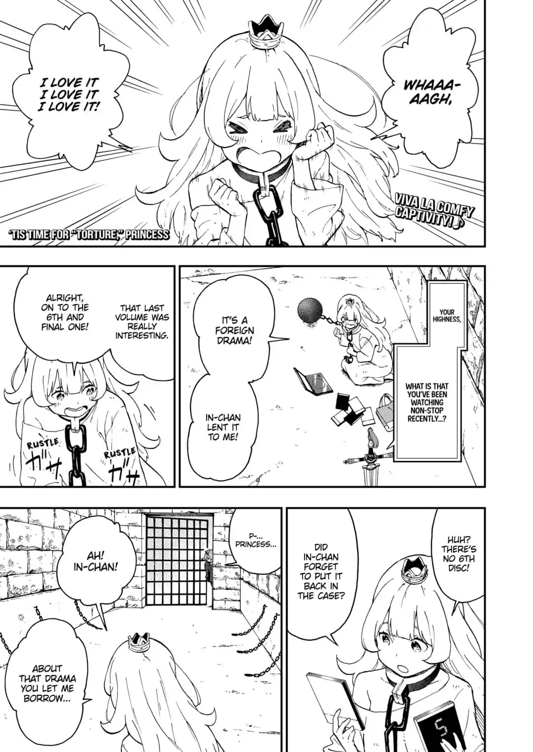It's Time for "Interrogation", Princess! chapter 25 page 1
