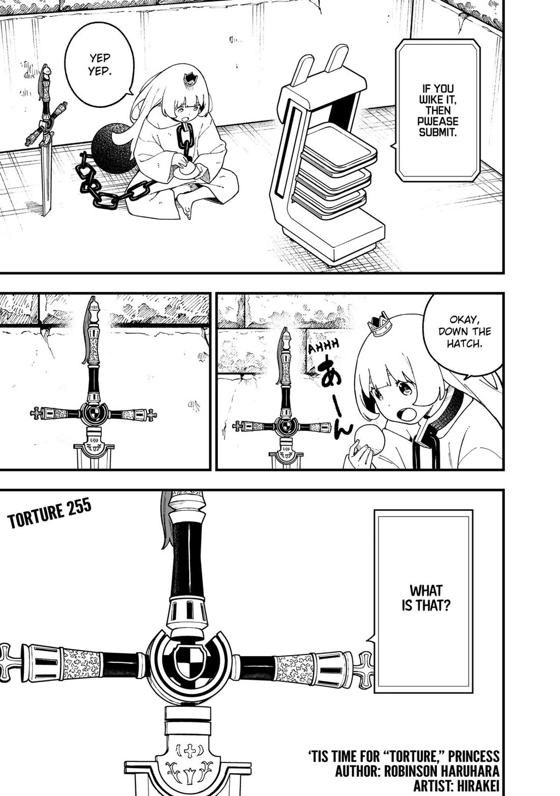 It's Time for "Interrogation", Princess! chapter 255 page 3