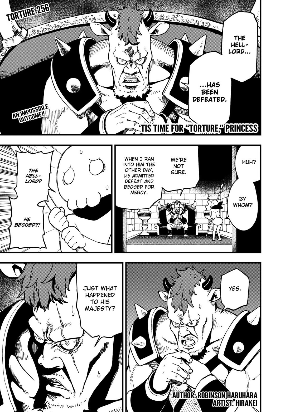 It's Time for "Interrogation", Princess! chapter 256 page 1