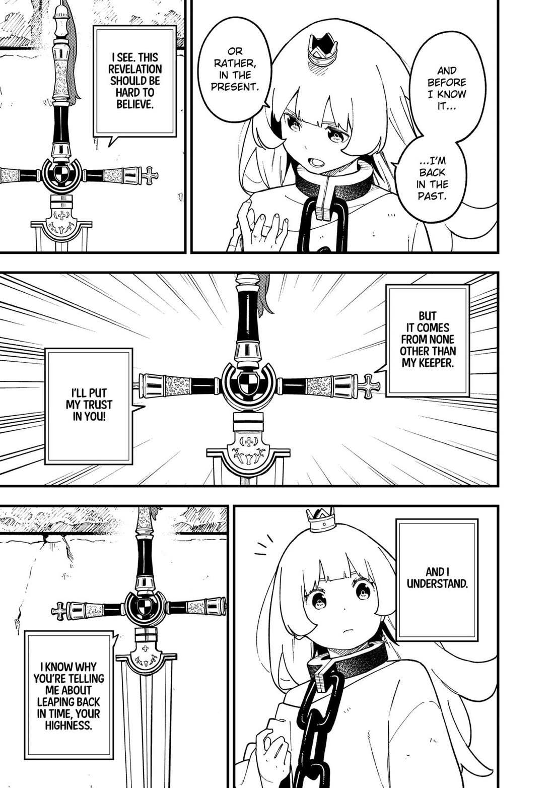 It's Time for "Interrogation", Princess! chapter 261 page 3