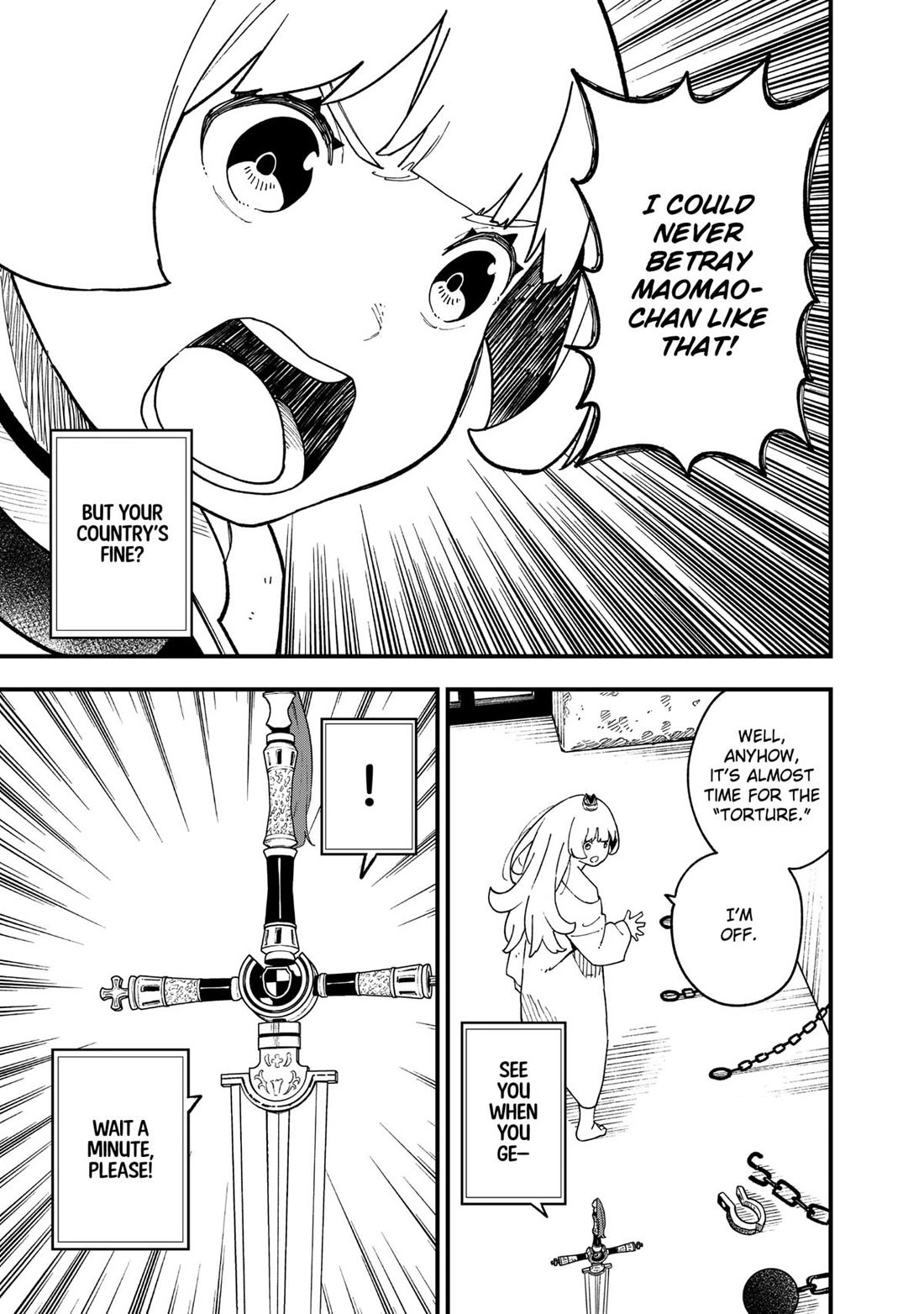 It's Time for "Interrogation", Princess! chapter 261 page 9